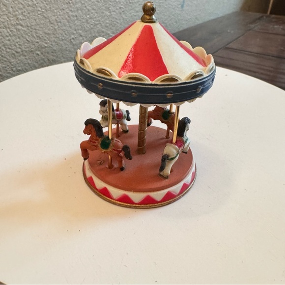 Other - Vintage miniature dollhouse furniture Colorful Carousel Kids Toy